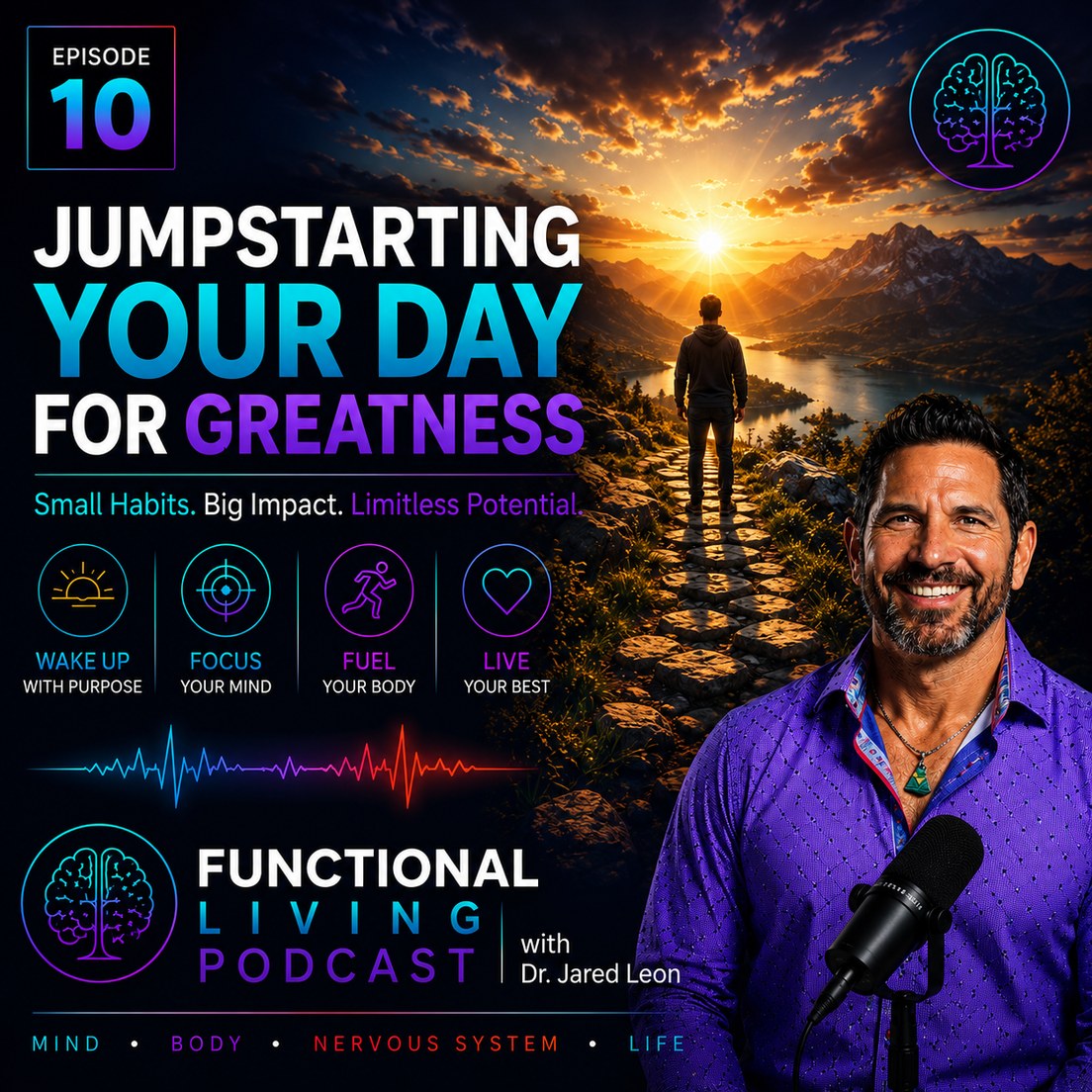 Jumpstarting Your Day for Greatness cover art