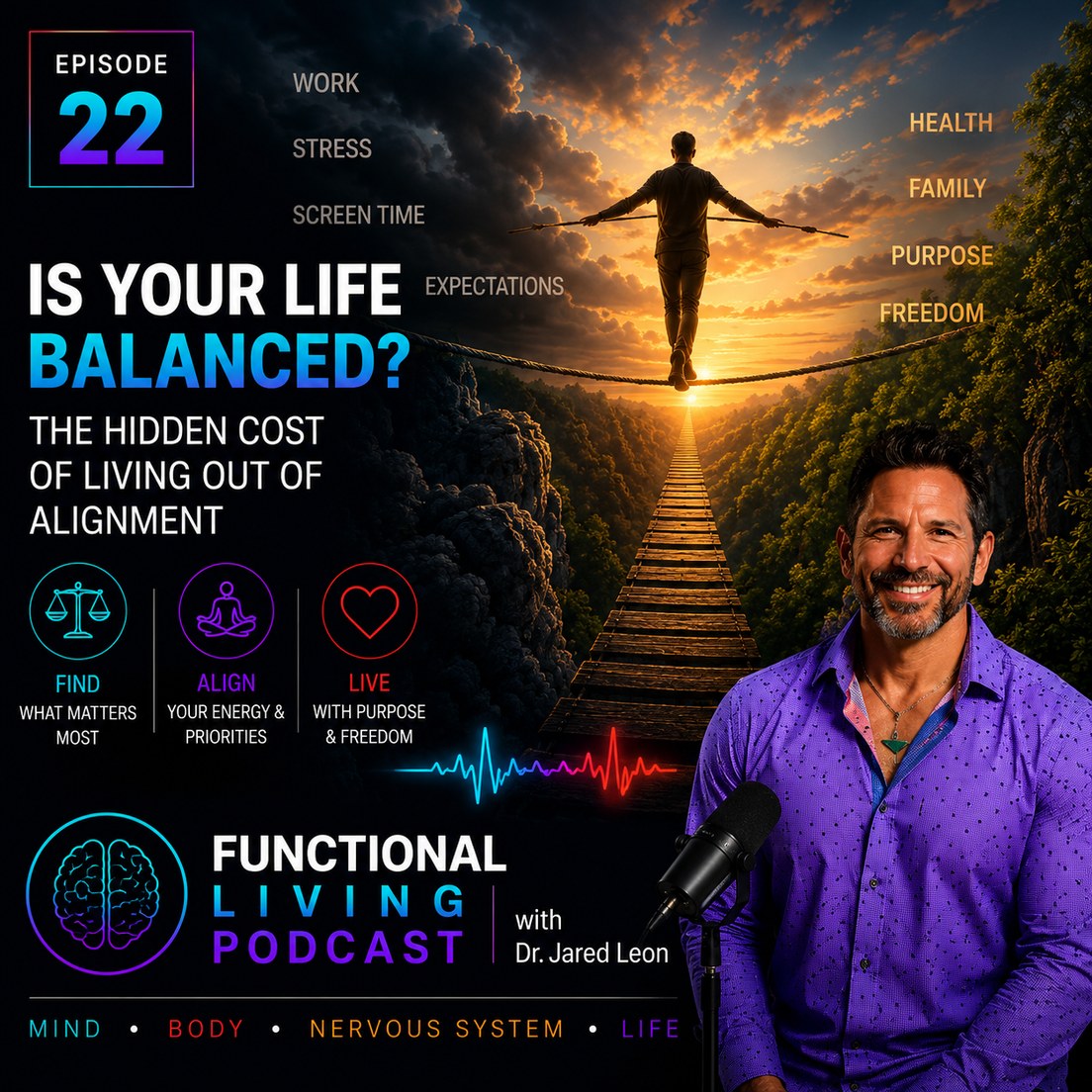 Is Your Life Balanced? — The Hidden Cost of Living Out of Alignment cover art